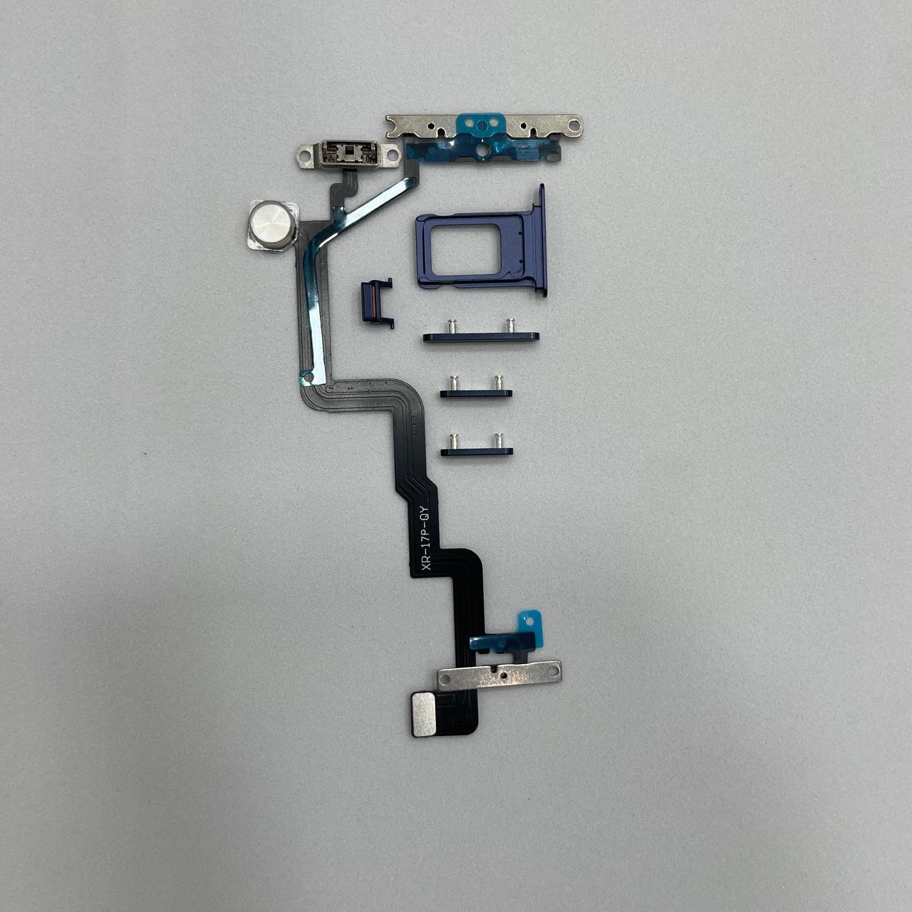 Mobile Phone Body Housing For Iphone Xr To 17 Pro Converter Body Deep Blue - Image 4