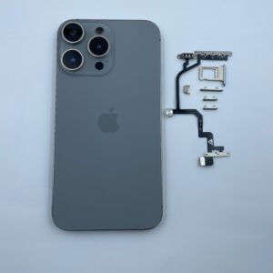 Mobile Phone Body Housing For Iphone Xr To 16 Pro Converter Body Natural Titanium