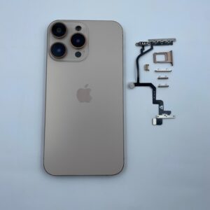 Mobile Phone Body Housing For Iphone Xr To 16 Pro Converter Body Gold